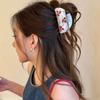Korean Style Cherry Shark Clip Elegant Geometry Hair Crab Clip Vintage Acetic Acid Hair Claw  Women