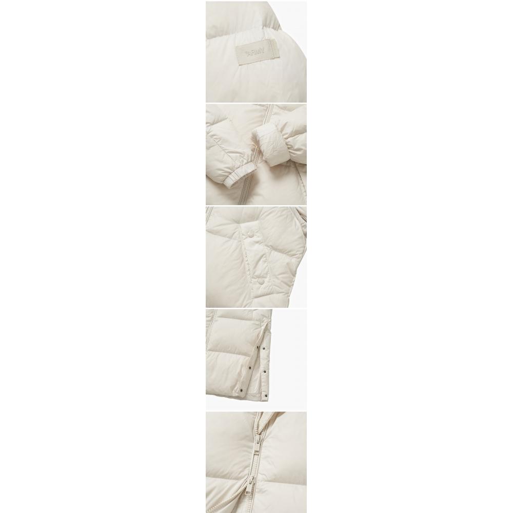 EveS Salomone 24w23wfm06000m07w A1029 Army Ram Collar Logo Logo Long Women S Padding