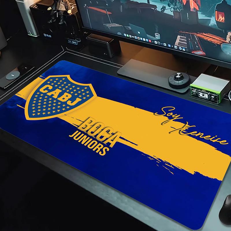 Boca Juniors Color Mouse Pad Large Gaming Table Cushion Non-slip Laptop Tablet Big Mousepad XXL Mat Mini PC Playmat With Lock Edge