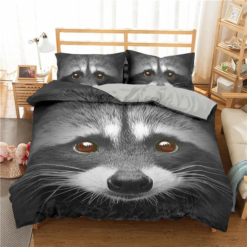 Comforter Black Lovely Cats Bedroom Set S Comforter Bedding Set Twin Size Cartoon Dog /Pet Cat Full Size S