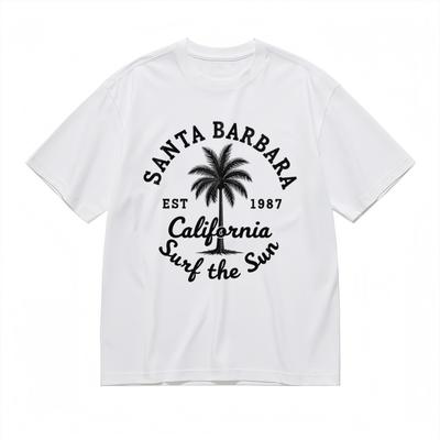 Women's Trend Comfy Fashion Classic T-Shirt Surf Sun Vacation Design Cotton Tee