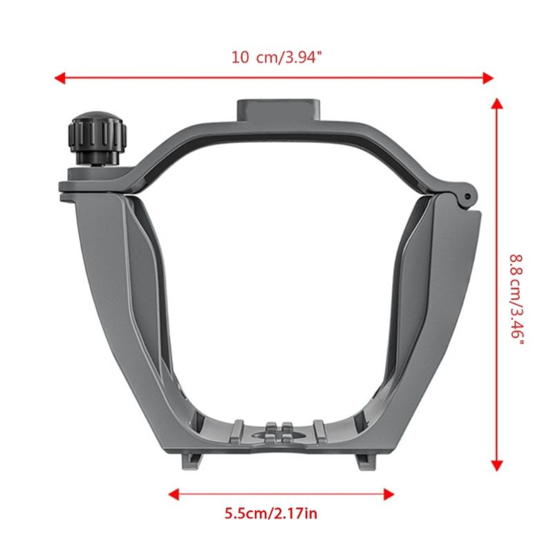Drones Extended Adapter for Air3 Action Camera Holder with Screws and Adapter Drones Accessories Quadcopter Camera Mount