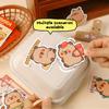 30Sheets Creative Funny Capybara Stickers Toy Kawaii Fashion Stickers Diy Cartoon Lovely Capybara Stickers Children Gifts