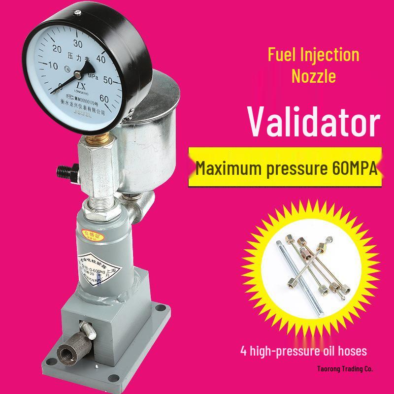 Diesel Engine Injector Nozzle Tester and Calibrator for Automotive Tractors