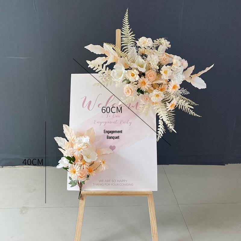 Artificial Wedding Venue Floral Decor for Aisle, Stage, and Reception