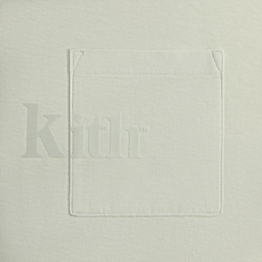 Kith Quinn Tee Luster Men Tops Green KHM032026-4003