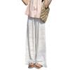 Summer Thin Holiday Simple Style Casual Loose Straight Wide-leg Pants