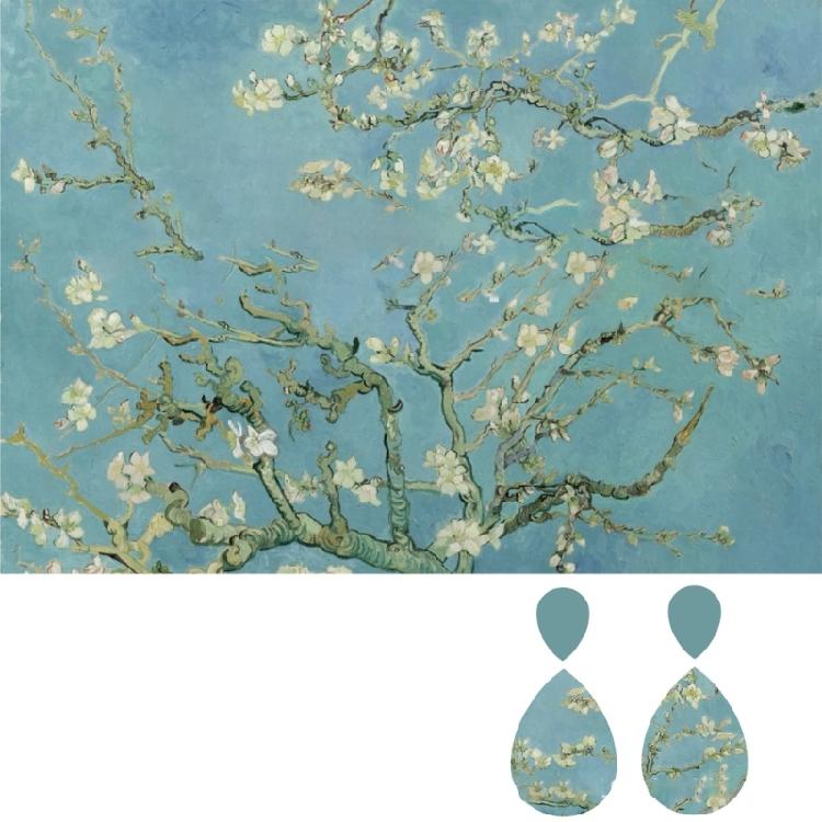 Transfer Paper for Clay Earrings Jewelry Making Paint Series Transfer Sheets Clay Transfer Paper