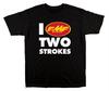 FMF Racing "I Love Two Strokes" Motocross Freizeit Oversize Mode Bequem Und Herren T-Shirt