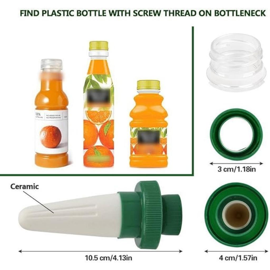 10 Pack Plant Self Drip Irrigation Vacation Plantes Waterer Self Watering Stakes Automatic Watering System Slow Release for Indoor Outdoor Houseplants