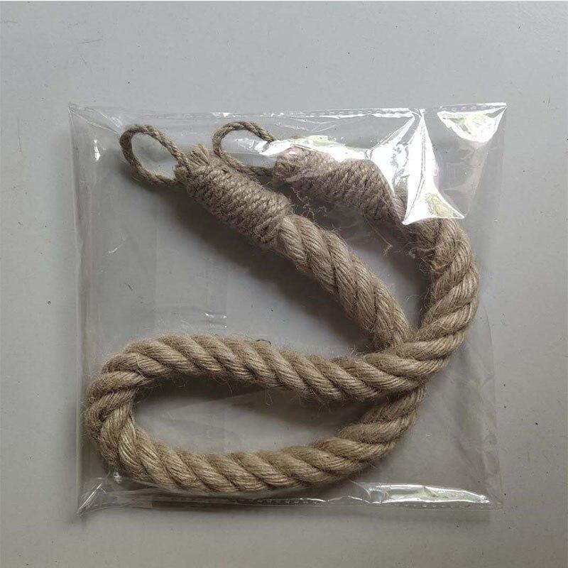 1 buc suport pentru șervețele din frânghie de cânepă, fără găuri, agățat de perete, suport pentru șervețele din frânghie de bumbac, suport pentru role de hârtie din lemn masiv