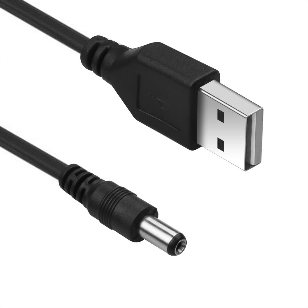 Cables USB 2.0 A Type Male to 5.5mm DC Power Plug Barrel Connector 5v Cable 80cm Cable Length: 0.8m Cables USB 2.0 A Type Male to 5.5mm DC Power Plug Barrel Connector 5v Cable 80cm Cable Length: 0.8m