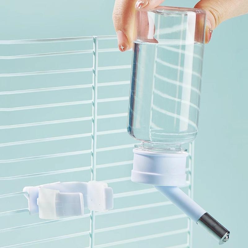 Hanging Hamsters Water Dispenser for Hamsters Cage Automatic External Small Animals Water Bottle NonMess Watering Supply