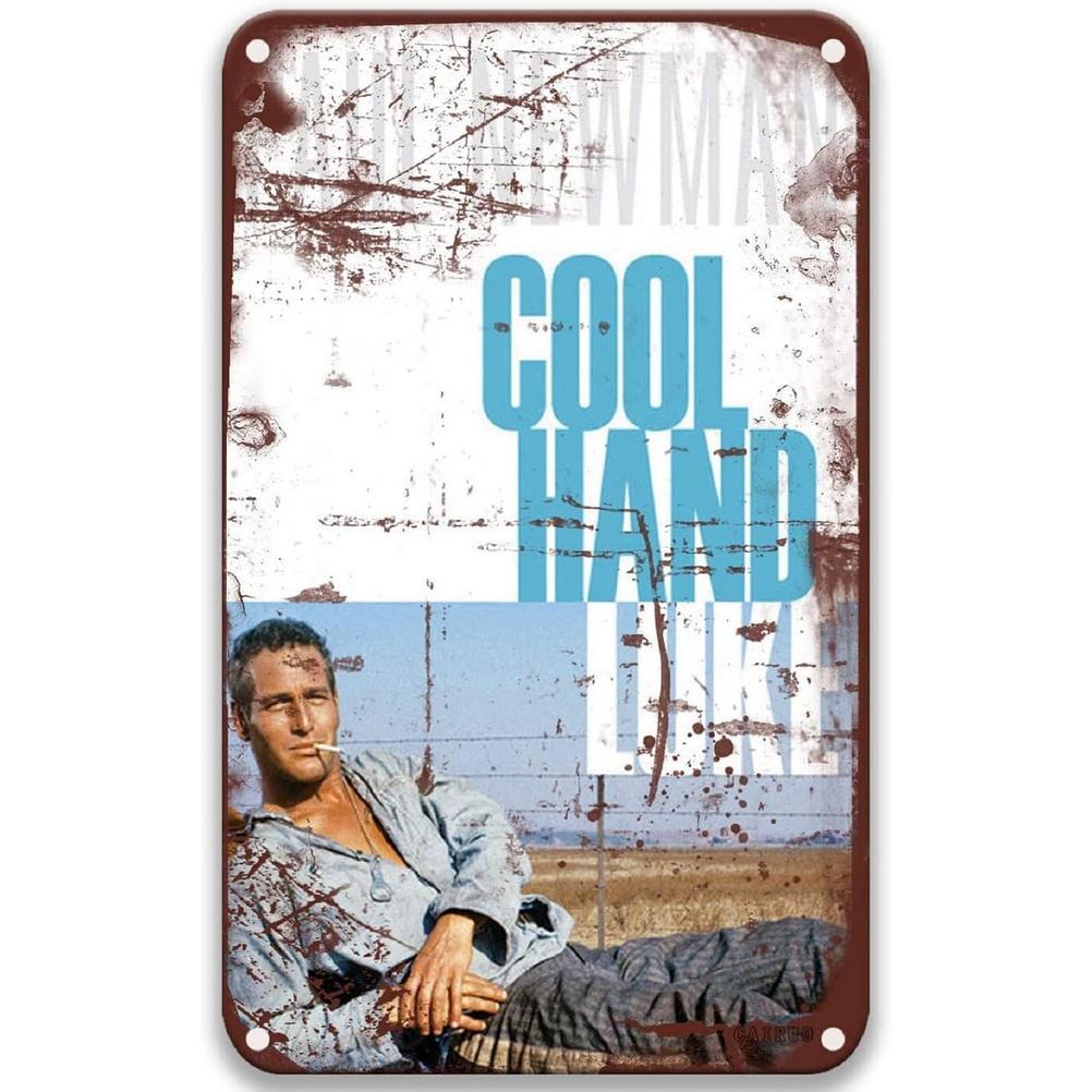

Classic Movie Metal Tin Signs Vintage Wall Art Maverick Breakfast Club Movie Posters for Man Cave Cafe Bars Pubs Film Decoration 20x30cm（7.8x11.8inch）