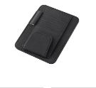Car Sun Visor Organizer Multi-Pocket Business Card Storage Management Sunglasses Holder Visor Accessories Auto Interior