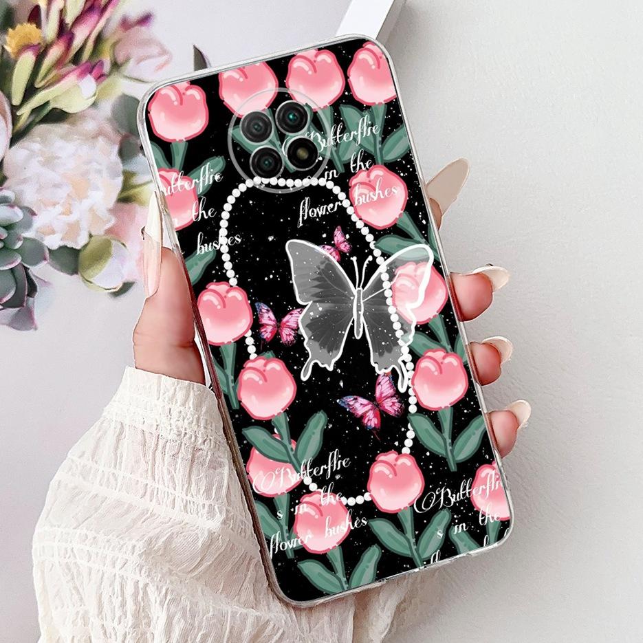 For Xiaomi Redmi Note 9 5G Case Note 9T Cute Painted Cover Soft Silicone Phone Case For Redmi Note 9T Note9 5G Back Cover Fundas