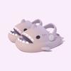 Fashion Shevalues 2025 New Shark Slippers For Kids Fashion Gradient Cartoon Sandals Boys Girls Outdoor EVA Beach Shoes Cute Shark Slides