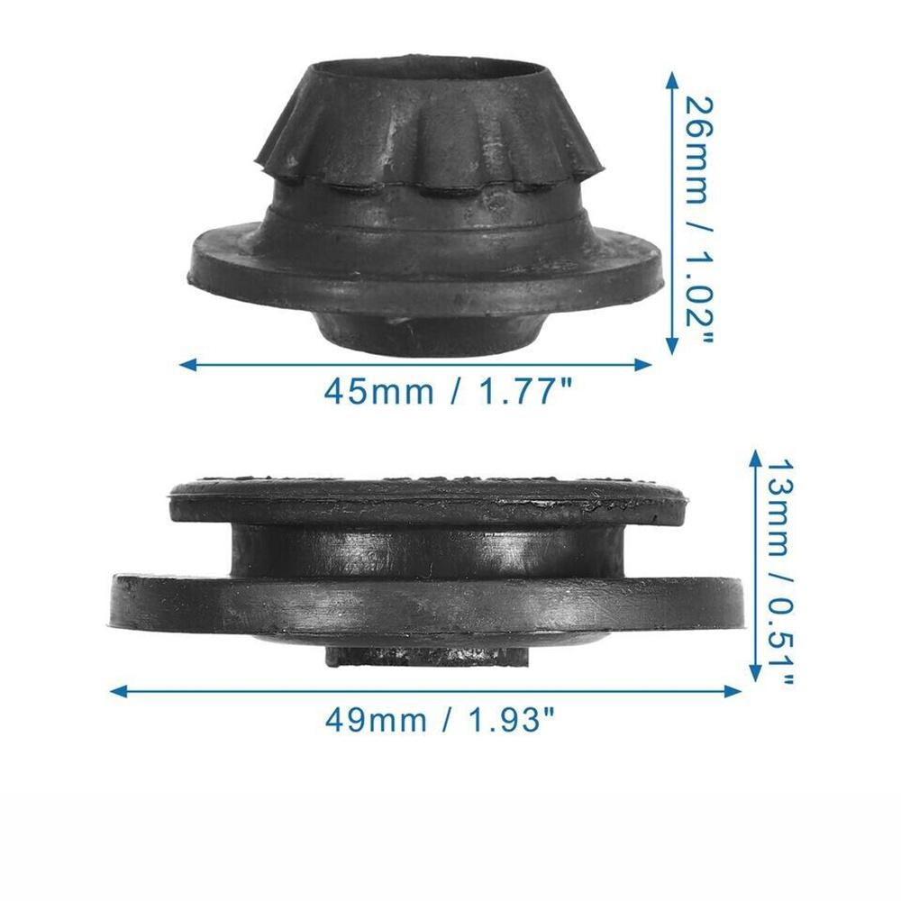 4Pcs Radiator Mount Bush 21506-4M400 21507-4M400 For Nissan Altima Maxima Murano