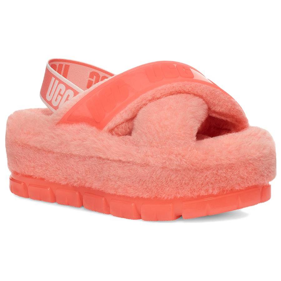 UGG Fuzta Leather Stylish Sandal Women's Starfish Pink 1135237-SHPN
