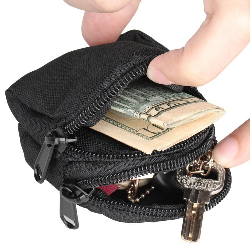 1Pc Tactical Pouch Waist Bag EDC Mini Wallet Money Key Purse Hunting Camping Hiking Outdoor Storage Pouch