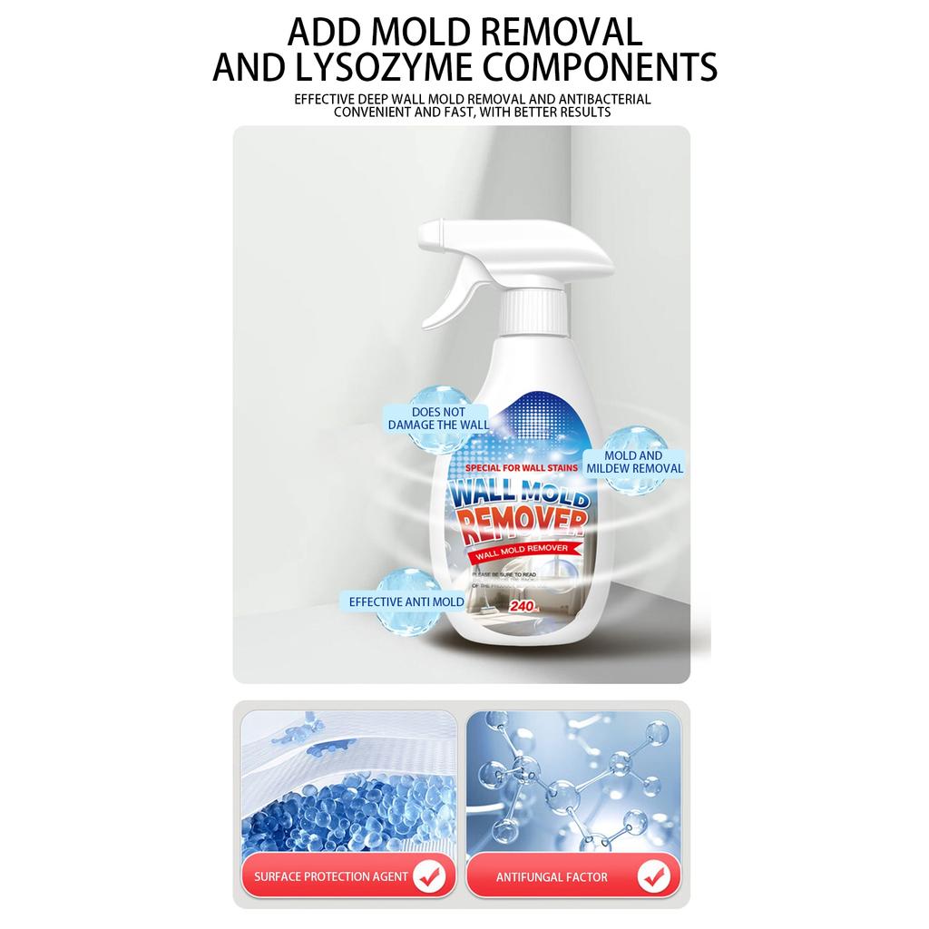 Efficient wall stain remover for painting walls 240ml