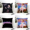Music Singer Slayyyter S-Slayyyter 1 Pillow Case Linen Pillow Case Sofa Home Decor Cushion Cover Cushion Cove