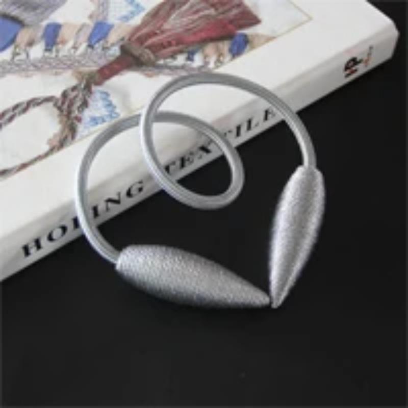 

1 шт. Подхваты для штор произвольной формы, Аксессуары для украшения дома, Подхват для штор для комнаты, Зажим-держатель, Декор, Регулируемые зажимы серебряный