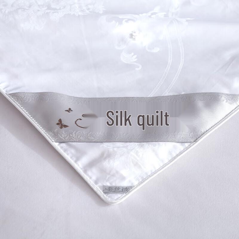 Yalu Cotton Sateen Jacquard Silk Blend Quilt