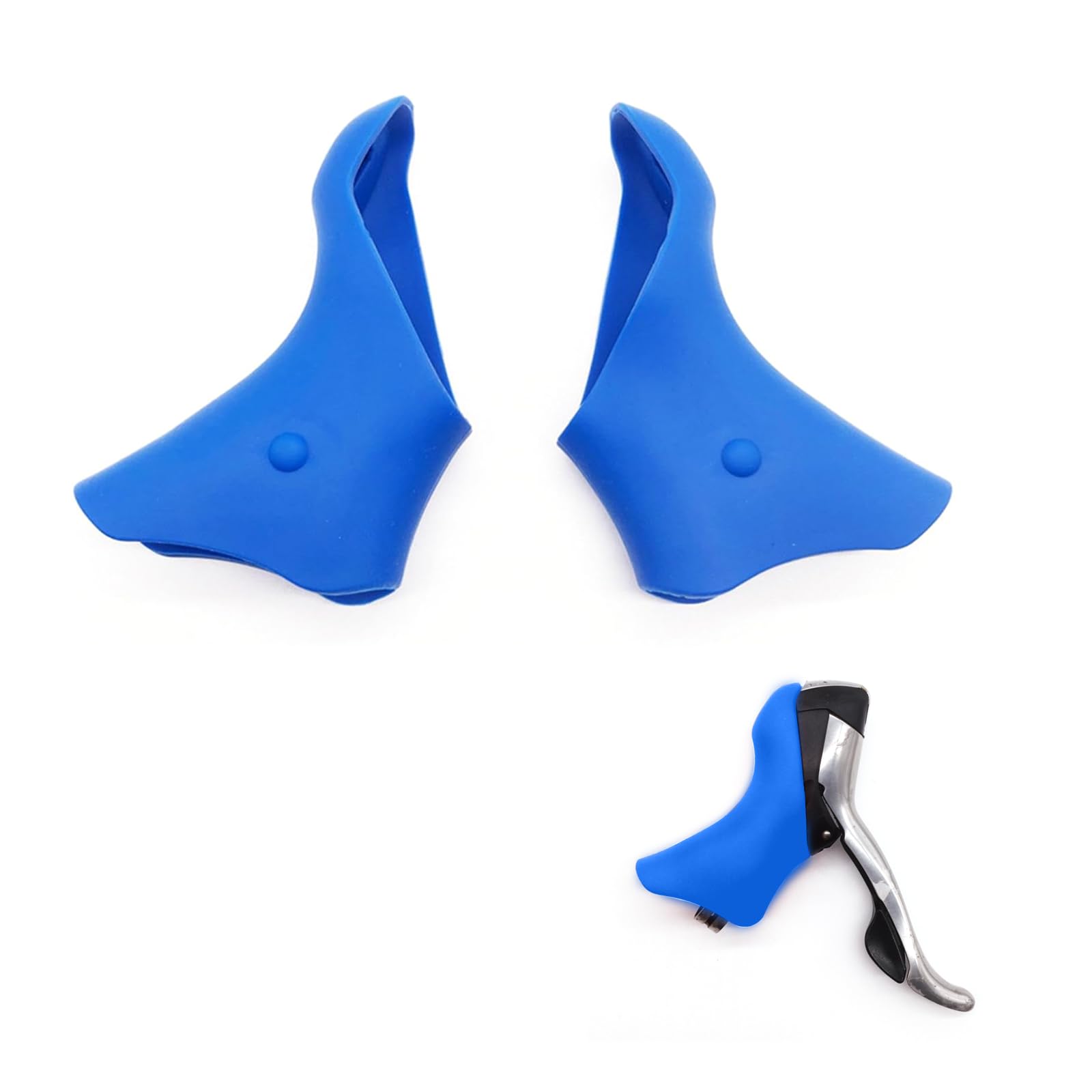 

Road Bicycle Shifter Cover Shifter Silicone Cover Bar Cover for Left and Right Pair Bracket Cover Bike Shifter Protection Elastic Silicone Bicycle