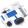 Paint Roller Brush Roller Kit Foam Interior Paint Brushes Triangles Paint Brush for Household Hardware Tools