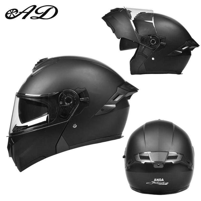 AD Electric Motorcycle Helmet Men Women s Full All Seasons Universal Safety Uncovering XL code