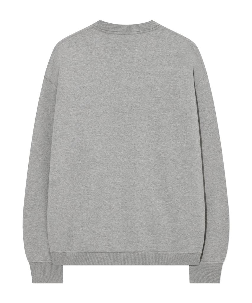 COVERNAT Cvnt Graphic Sweatshirt Melange Gray
