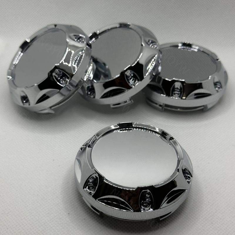 AAXJ1 4Pcs/lot 64mm Blank No Logo Wheel Center Cap ABS Auto Wheel Hub Cap Rim Refit Creative Decoration Hubcap Dust Cover Accessories