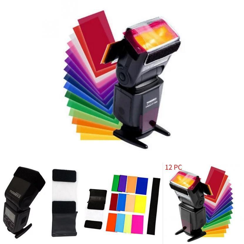 Photography Lighting Accessories Color Filter Kit With Travel Case For Studio Use