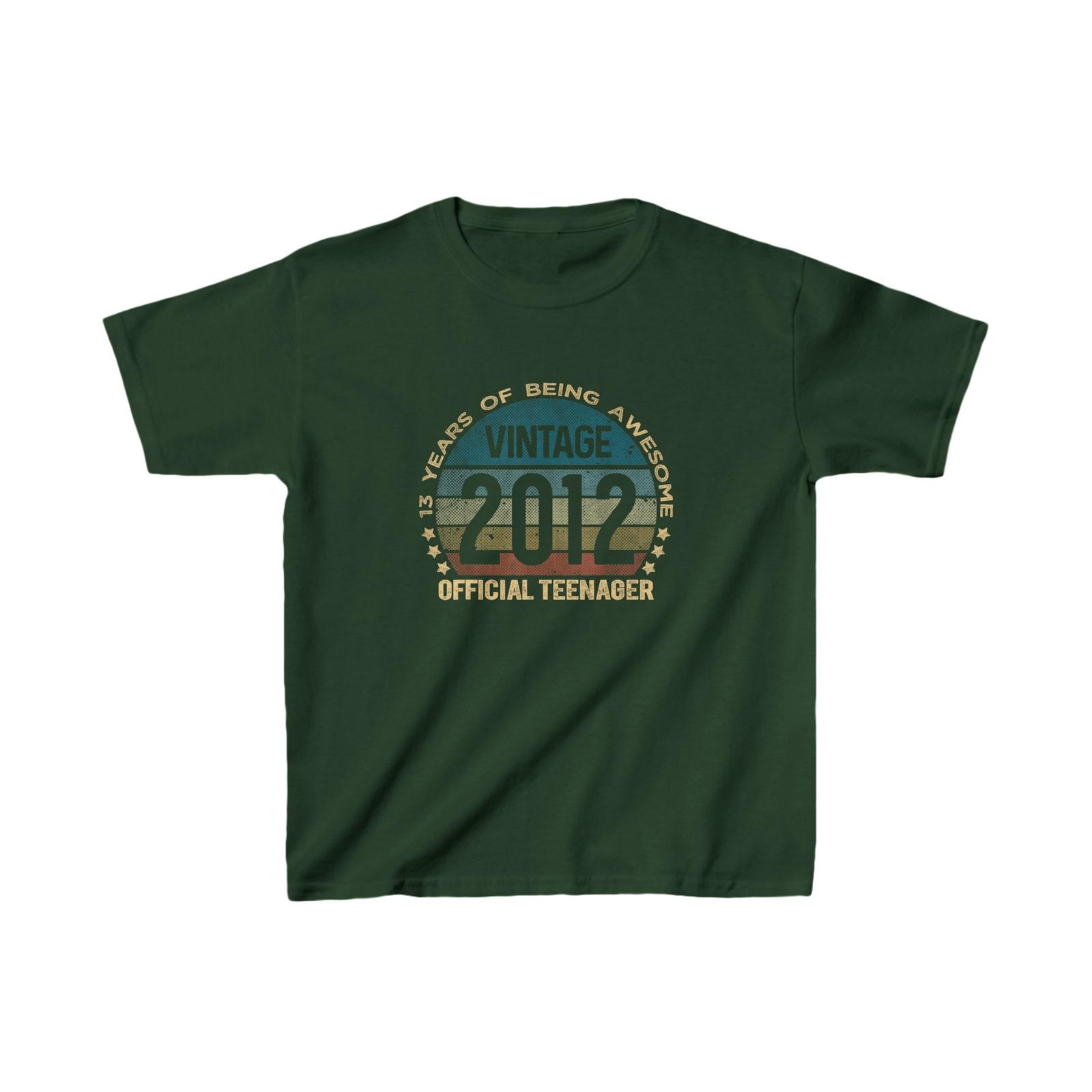 Official Teenager 13 Year Old Gifts Vintage 13th Birthday T-Shirt XL