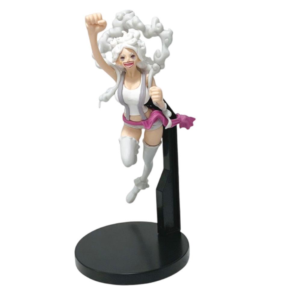 Gear 5 Luffy Jewelry Bonney PVC Action Figure Set Anime Oned Pieced Collectible Models Desktop Decoration Ideal Birthday Gifts