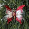 with Clip Christmas Butterflies Ornaments Christmas Tree Decoration  New Year Celebration