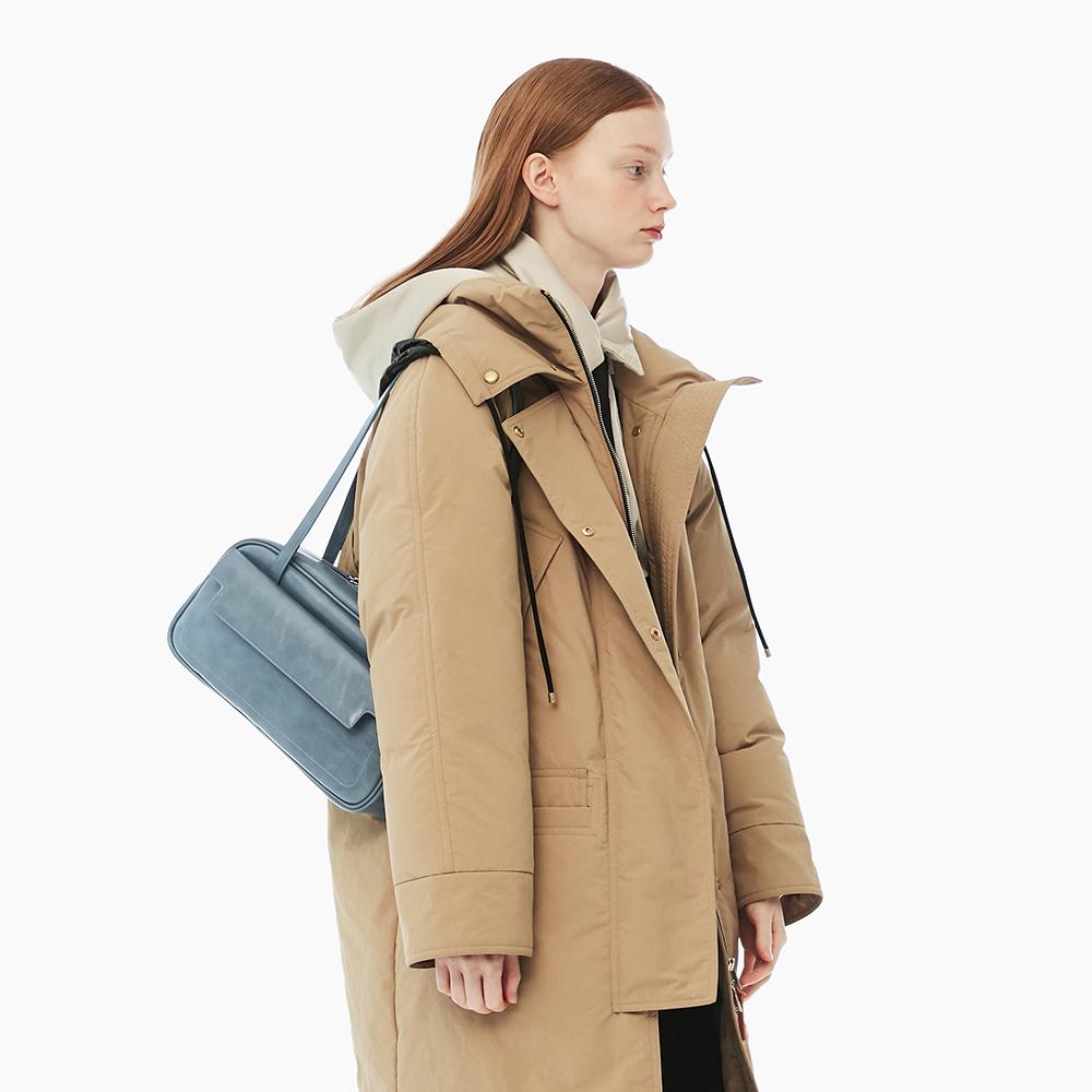 

FIND KAPOOR Marty Laura Bag 32 жатая сине-зеленая