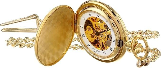 Charles Hubert, Paris Pocket Watch, Mechanical Hand-Wound, 3595, Men's
