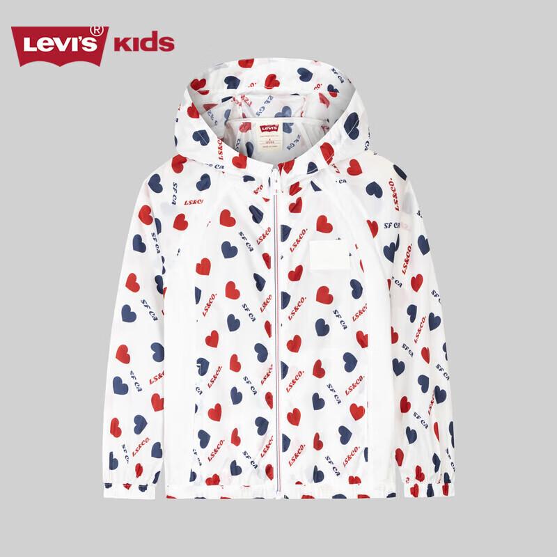 Levi s Girls  Hooded Windbreaker Jacket 130/64