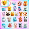 Sticker Waterproof Stylish Cool Logo Sticker Cartoon Cute Smartphone Computer Bottle Guitar Case Helmet Bicycle (Cute Animal 3)