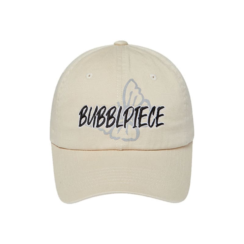 BUBBLPIECE Bubblpiece Butterfly Ball cap_OATMEAL