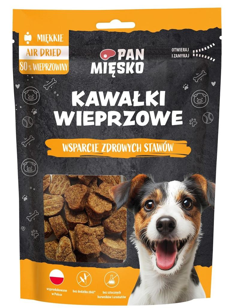 Pan Mięsko | Dog Treats | 80G Pack - Pork Pieces 80G
