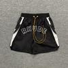 Pantaloni scurți casual sport cu litere brodate stil RHUDE Unisex Streetwear Short de plajă