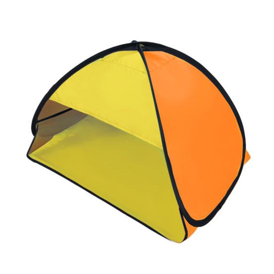 Beach Sun Shelter Head Tent Portable Automatic Poping Sun Protection Shade Canopy Outdoor Camping Fishing Hiking Picnic Foldable Mini Tent