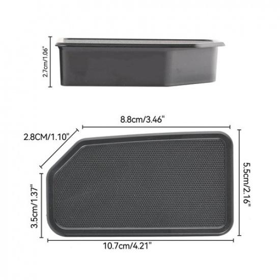 Täcklock för stolphål, pluggar för skenhål för 2014-18 Chevy Silverado GMC Sierra