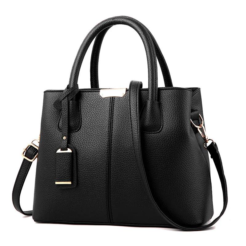 Bags for Women Women's New Fashi Texture Ladies Handbag Simple Trend All-match Retro PU Messenger Bag Shoulder Bag Wallet