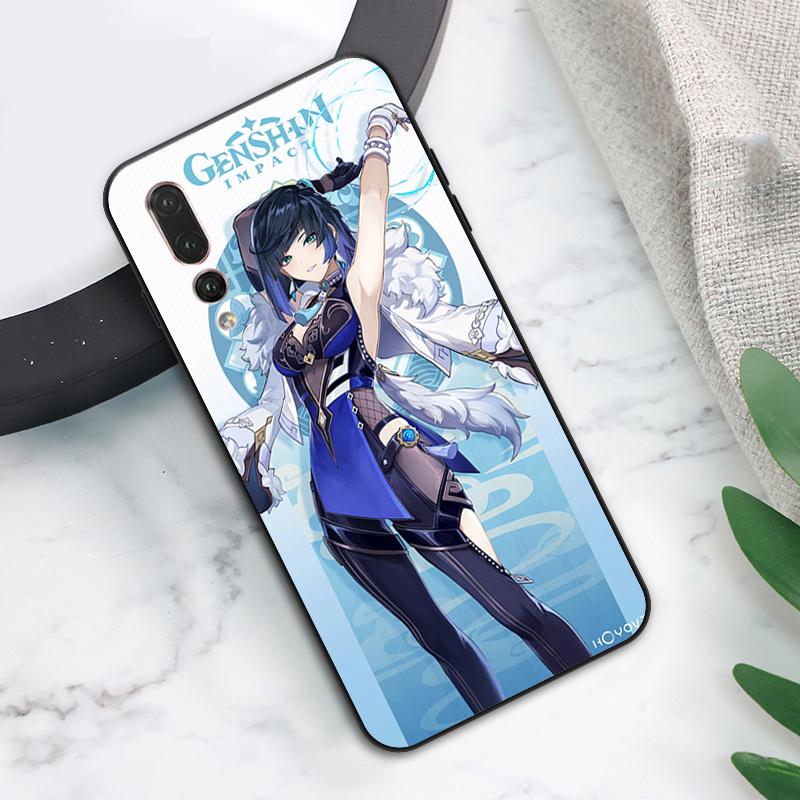 

Yelan Genshin Impact Case For Huawei Nova Y73 Y72 Y70 Y90 Y60 Y61 Y91 12s 12i 11i 8i 9 10 SE P40 Lite P60 P30 Pro Huawei P20 Lite