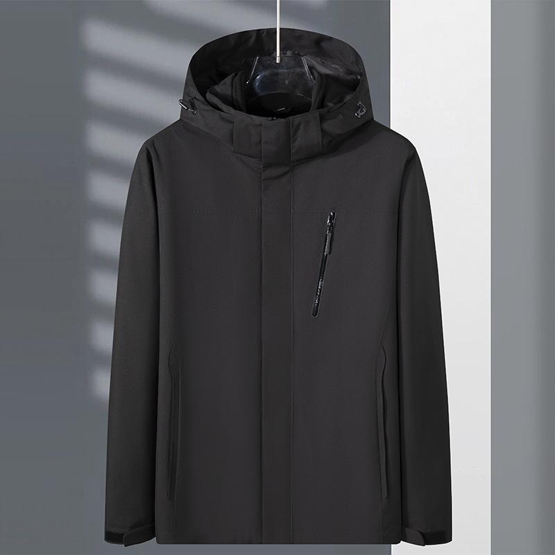 

Осенне-зимняя куртка мужская ветрозащитная и водонепроницаемая дышащая спортивная одежда для женщин для альпинизма и путешествий куртка три в одном 4XL