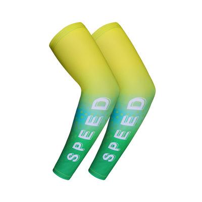 Anti UV Arm Sleeves Ice Silk Sports Compression Cooling Elastic Running Arm Cover Summer Breathable Quick Dry Driving Sleeves XL